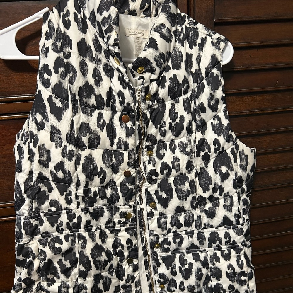 Madison Animal Print Vest